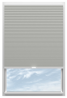 Umbra (Blackout), Dove - Clip Fit Honeycomb Blind